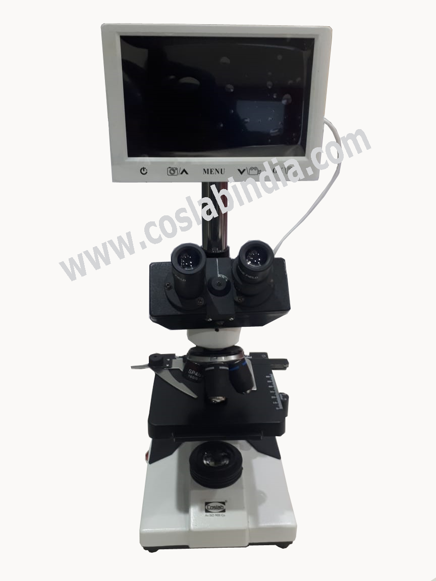STD-9 WITH ISCOPE 7  Trinocular Microscope With LCD Display Screen 7