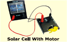 EXPORT - Solar Cell With Motor | Microscopes Manufacturer