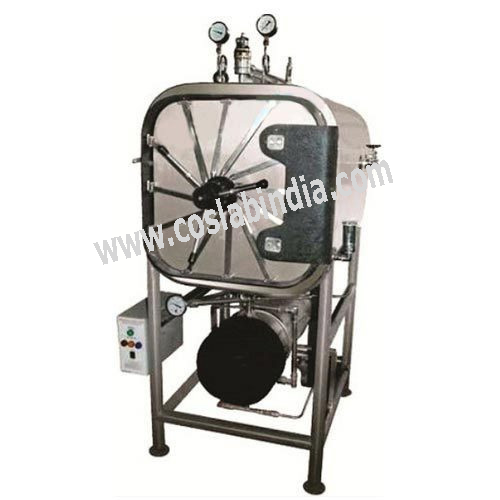 Horizontal Autoclave (Rectangular) | Microscopes Manufacturer