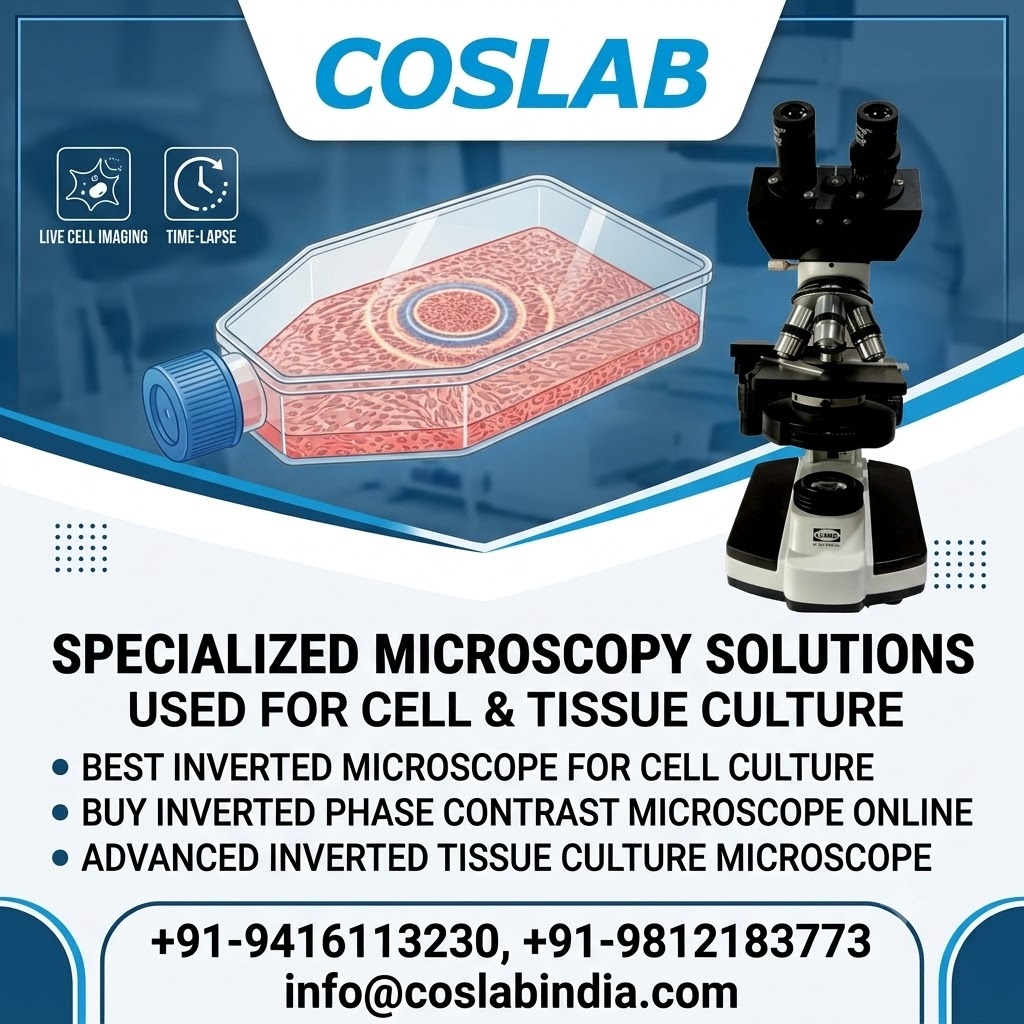 Common Inverted Phase Contrast Biological Microscope for Cell & Tissue Culture | Microscopes Manufacturer