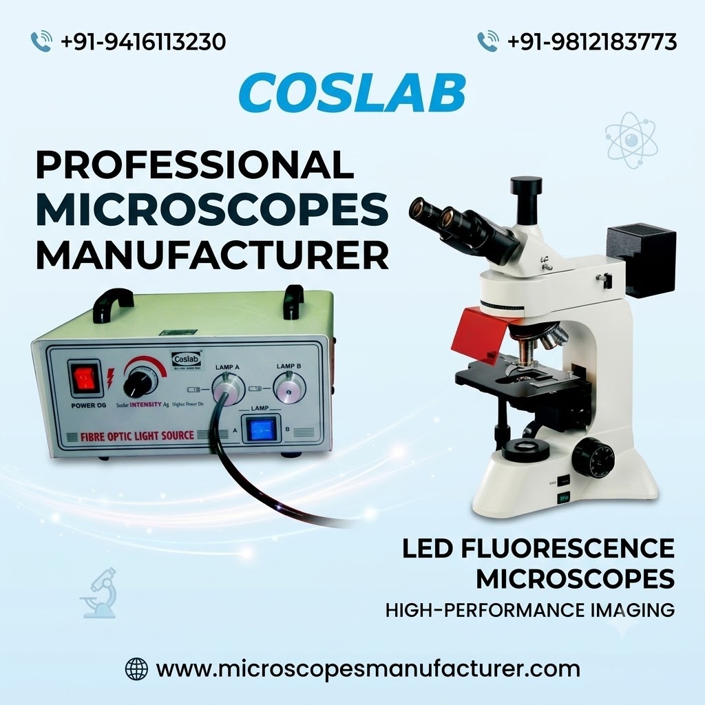 Illuminating Cellular Precision: A Technical Insight into LED Fluorescence Microscope | Microscopes Manufacturer