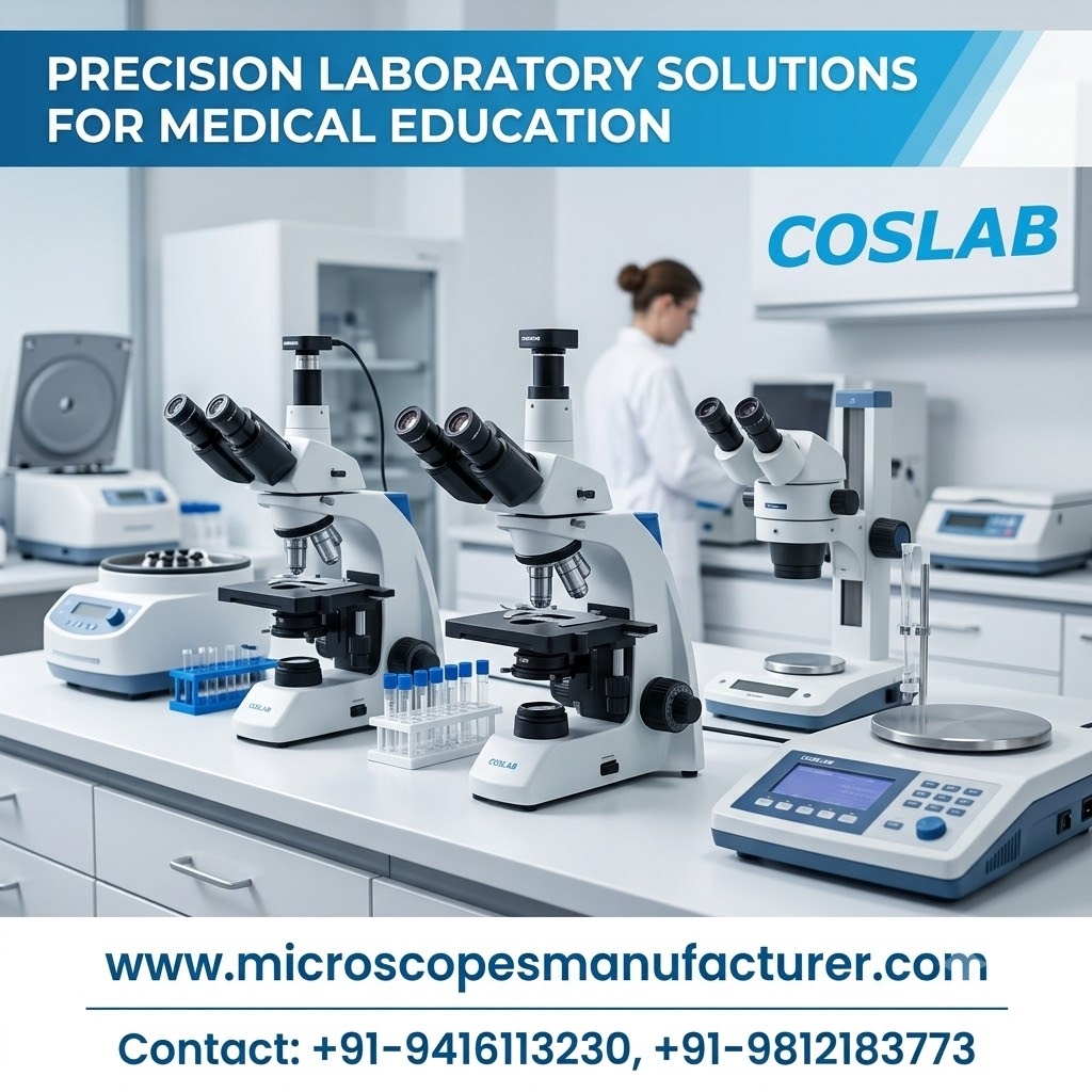 NMC Approved Medical College Lab Equipment Manufacturer in Karnataka: Complete Setup Guide for B.Sc, GNM & M.Sc Institutions | Microscopes Manufacturer